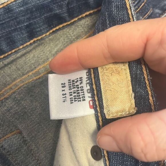 BKE Bootcut Jeans Women's Embroidered Pockets‎ Denim Blue Wash - Picture 6 of 7